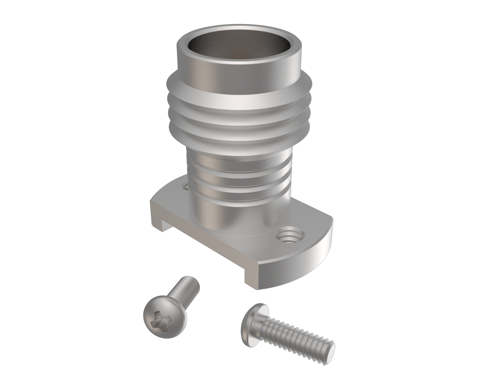 Vertical Launch Connector CPW 1.85mm Jack