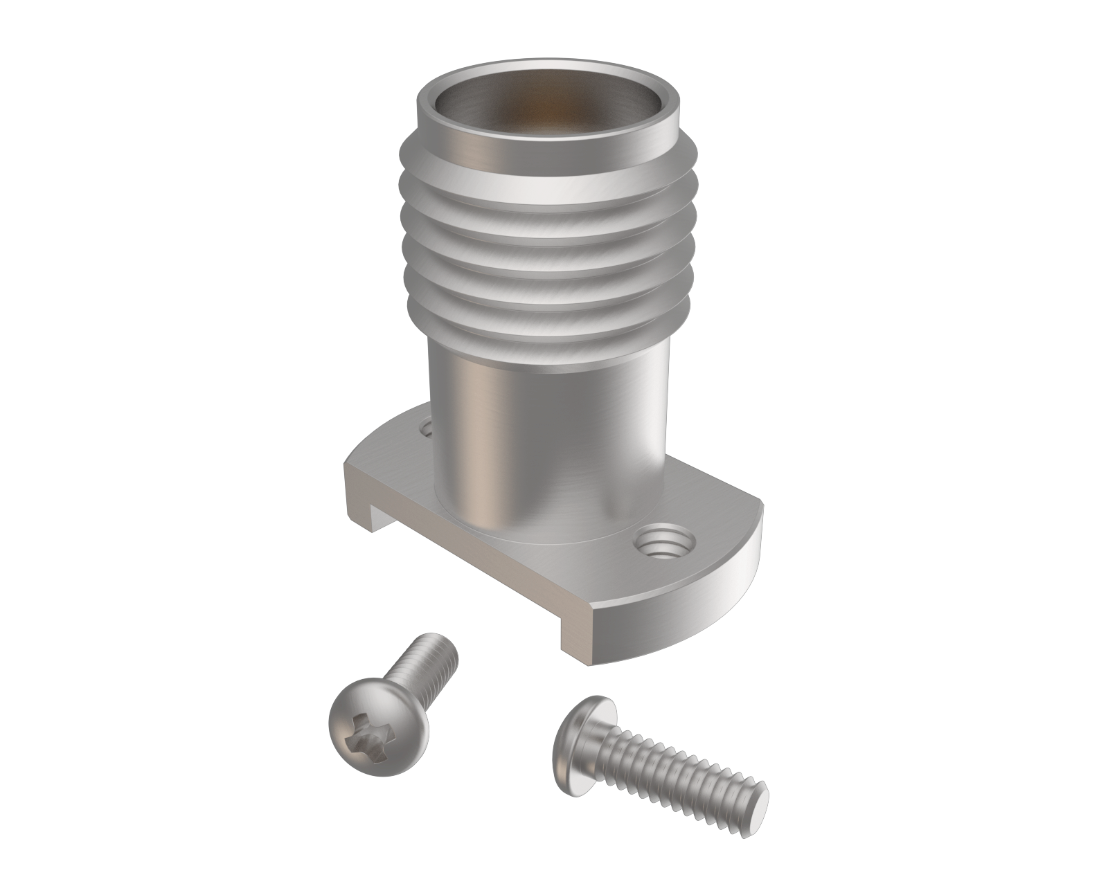 Vertical Launch Connector CPW 2.92mm Jack