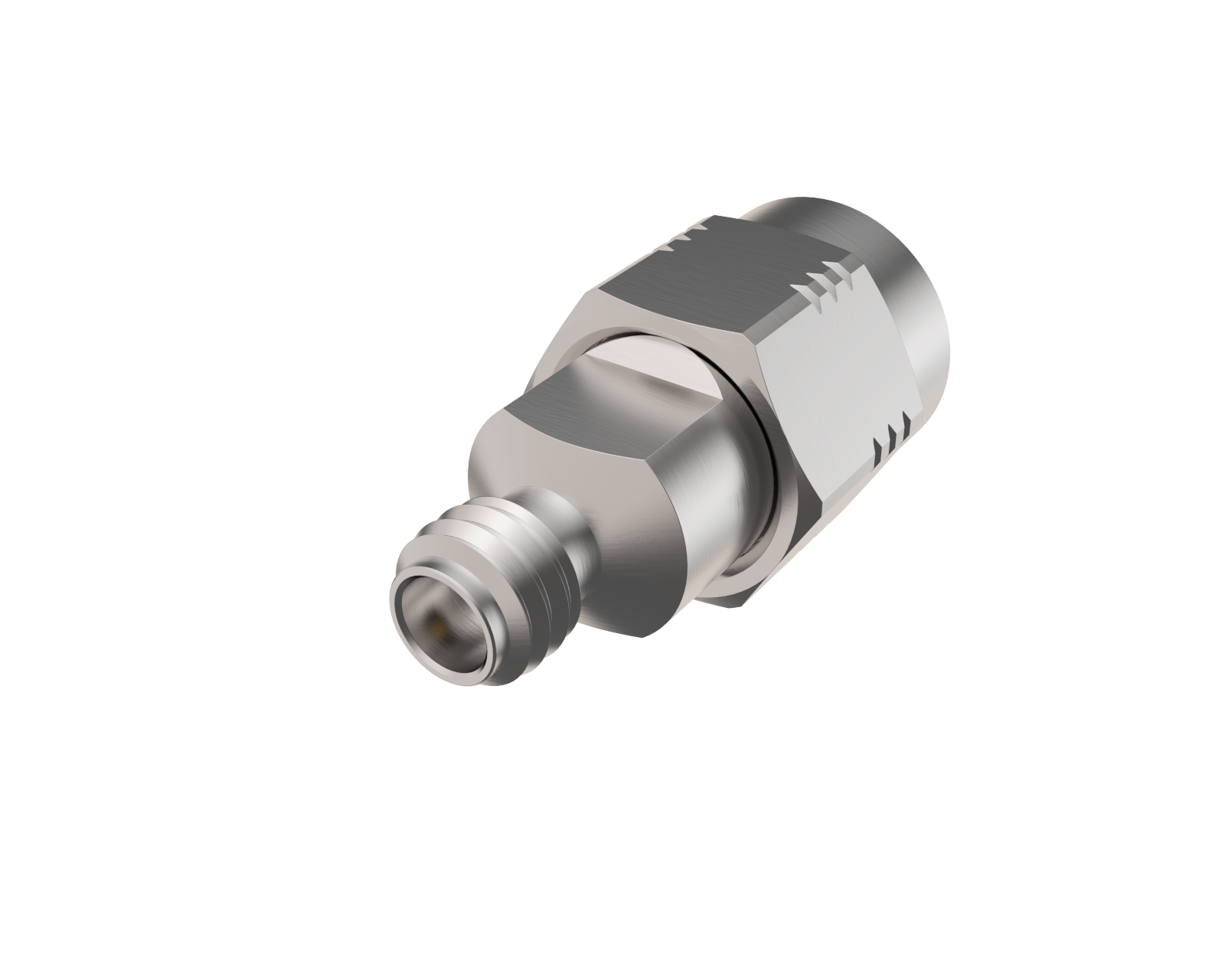 Coaxial Adapter 1.00mm Jack to 1.85mm Plug