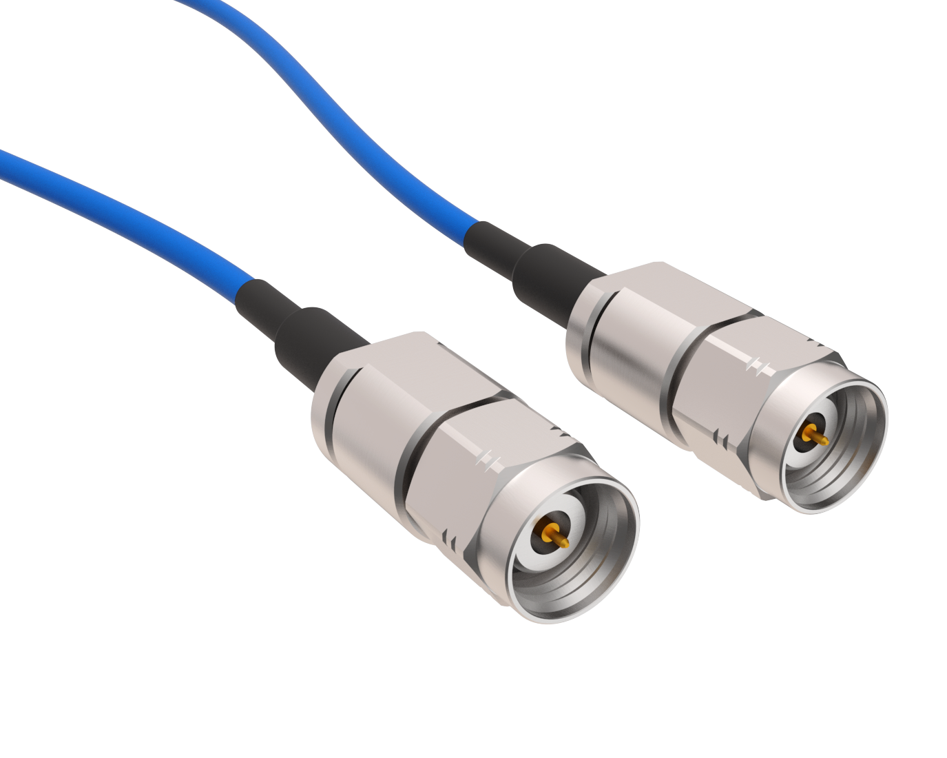 Coaxial RF Jumper Cable Ø.086 – 2.40mm Plug – 50 GHz