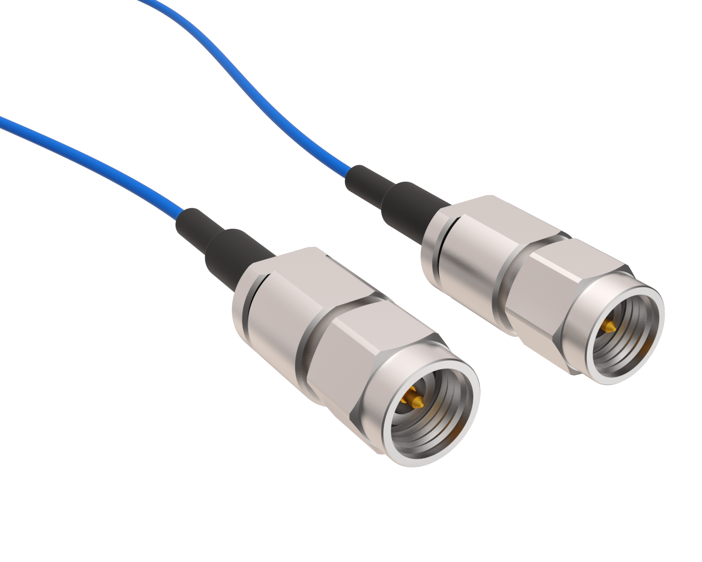 Coaxial RF Jumper Cable Ø.047 – 2.92mm Plug – 40 GHz