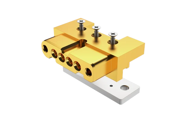 SMPX board mount connector 1×4 TRP Edge