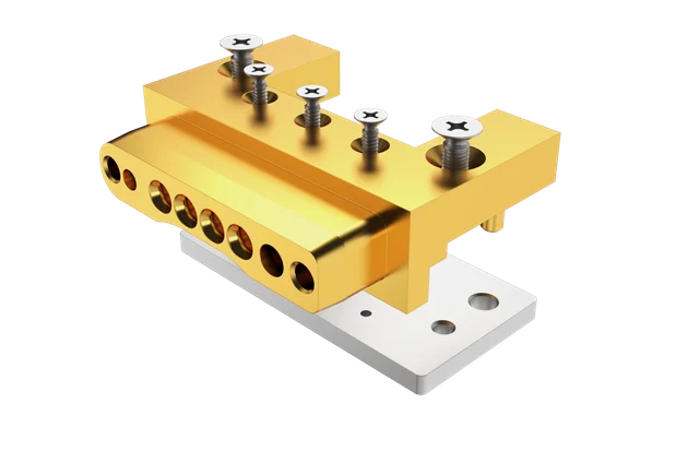 SMPX board mount connector 1×4 Edge