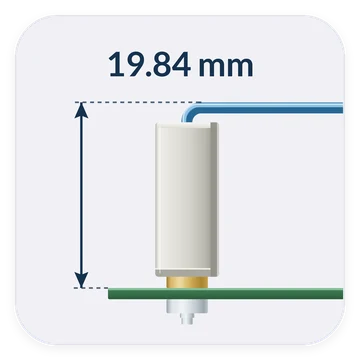19.84 mm mated stack height diagram